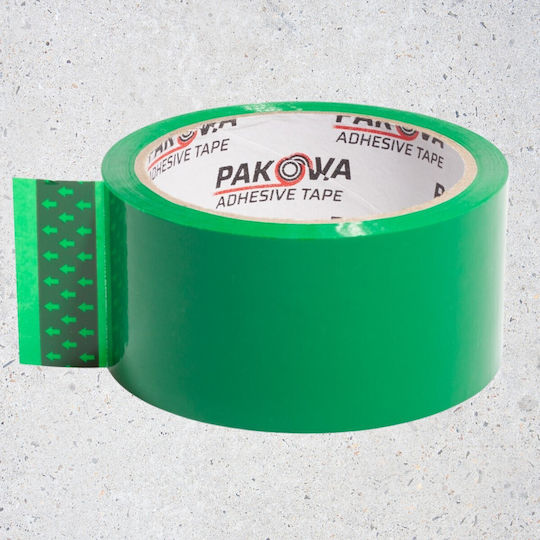 Filme De Ambalare Pakova Packing Tape În Culoare Verde Număr 3 Bucăți