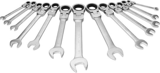 Kraft&Dele Комплект От 13 Бройки Германополигони С Трещотка 8-32mm Kd11305