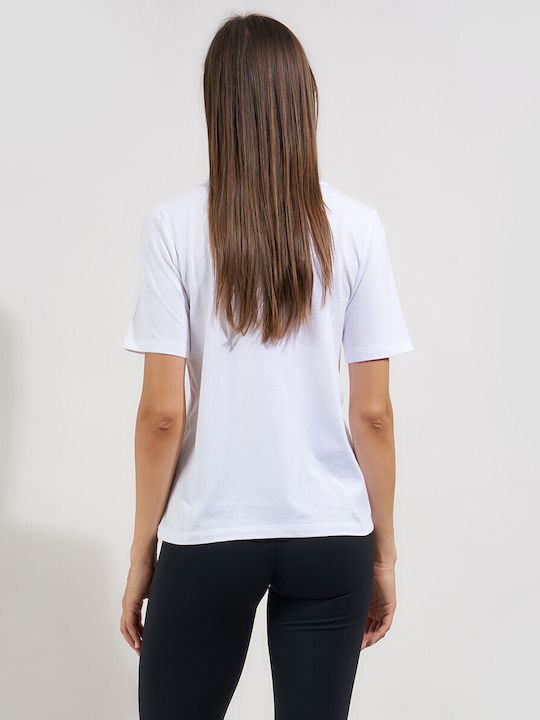 Ische Women's Sports T-shirt Floral White 1156560010-White