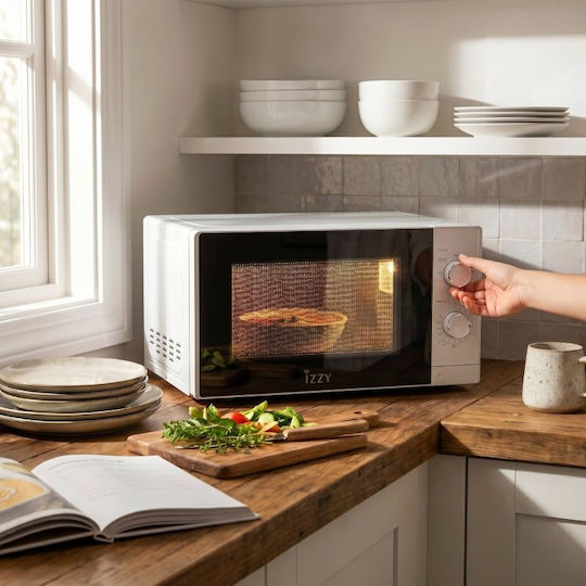 Izzy IZ-8011 Microwave Oven 20lt White