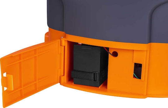 Kraft & Dele Pulverizator cu Presiune 12V cu Baterie 8Ah cu Capacitate 20l 4.5bar în Culoare Gri