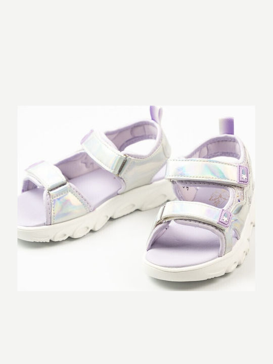 Kindersandalen Flieder