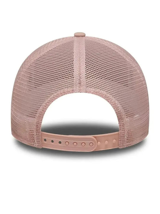 New Era Jockey Unisex 9forty New York Yankees Outline Trucker Cup 60856342 Pastel Pink