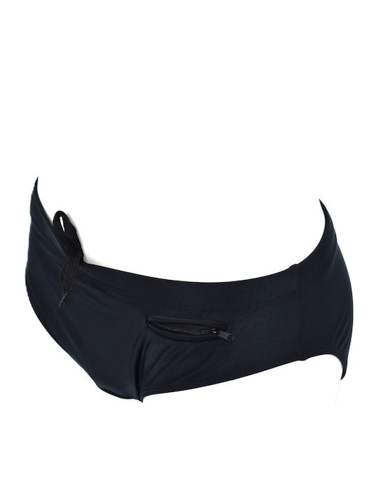 Μαγιό Ανδρικό Σλιπ Big Size K.dn15518 Black