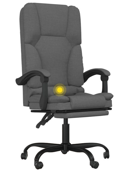 vidaXL vidaXL Bürostuhl Mit Neigen Dunkelgrau