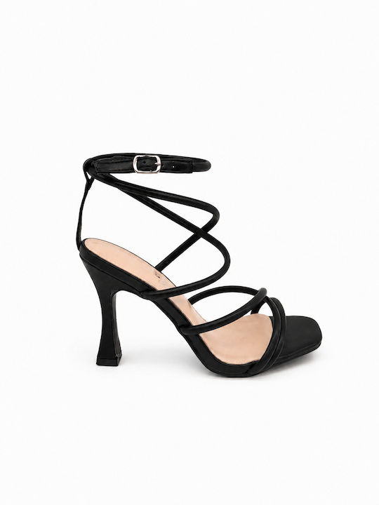 Sandale Elegante Damă Negre