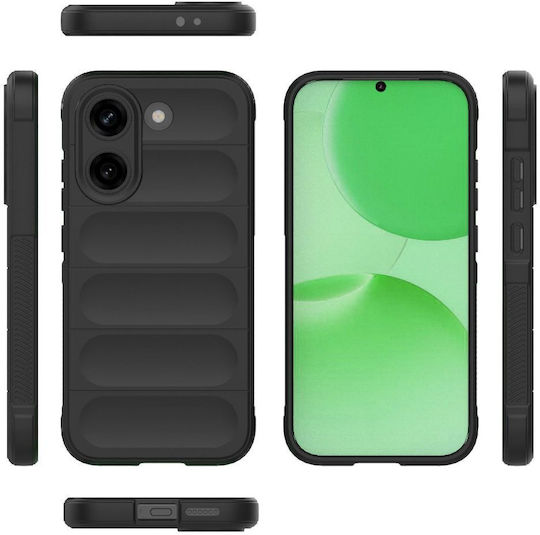 Techsuit Back Cover Σιλικόνης Μαύρο (Poco X8 Pro)