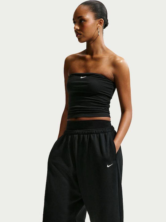 French Terry Bermude Sport Pentru Femei Din Prosop Negru