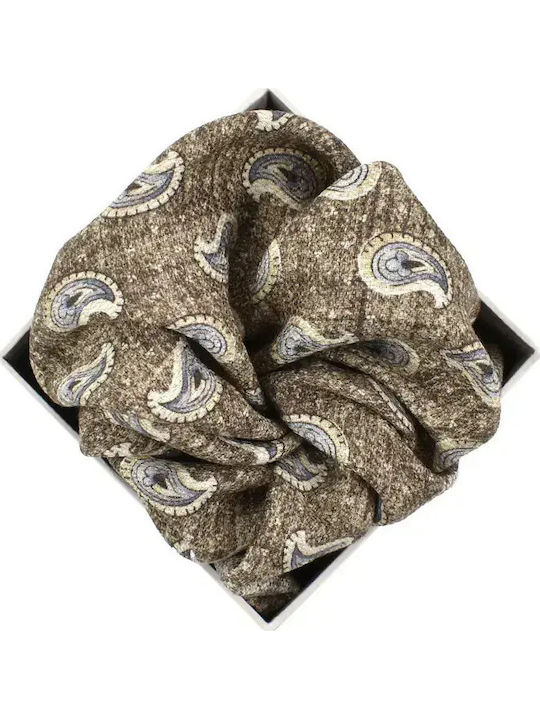 Men's Silky Brown Handkerchief