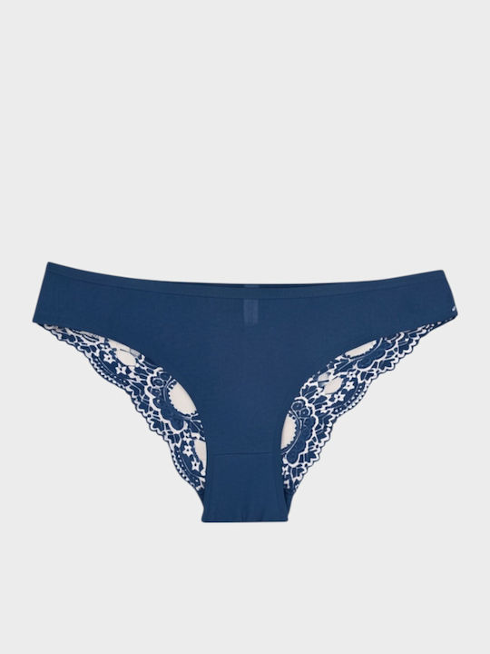 Damen-Slips MultiPack mit Spitze Mehrfarbig