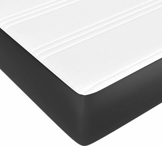vidaXL Saltea Dublă Anatomică 140x190x20cm cu Arcuri Încapsulate