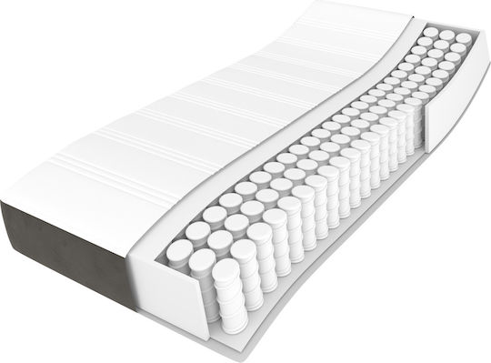 vidaXL Υπέρδιπλο Ανατομικό Στρώμα 180x210x20cm με Ανεξάρτητα Ελατήρια