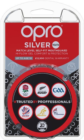 Opro Kinder Schutzmaske Für Zahnspangen Silber Gen4 Blau