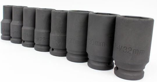 Falon-Tech Prize Pneumatic Cu Gazdă Cadru 3/4" Set 8 Bucăți