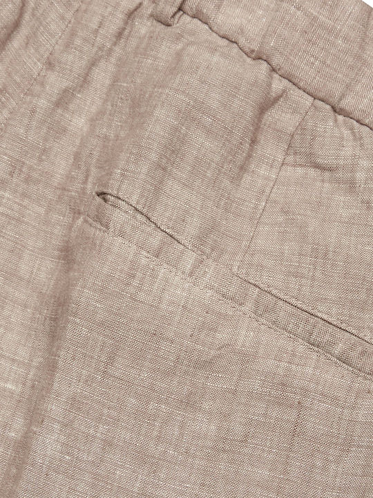 Unity Trousers in Relaxed Fit Beige