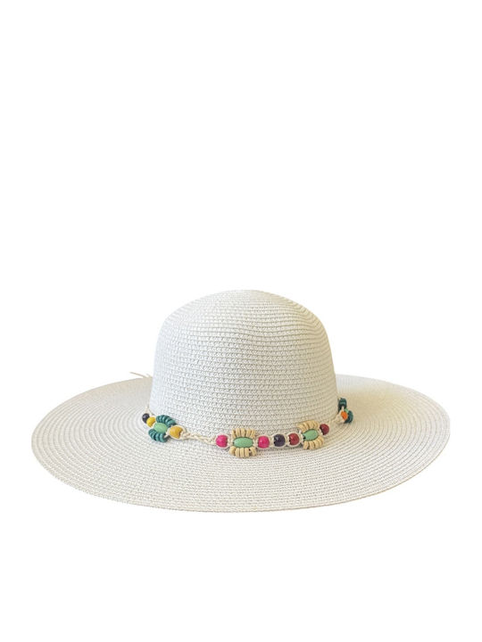 DENIA ACCESSORIES Pălărie Pentru Femei Alb