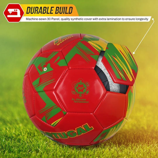 Vizari Minge de Fotbal pentru Copii Roșie