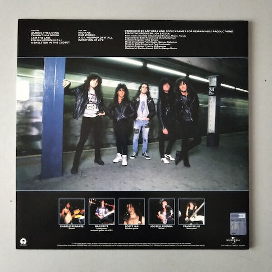 Anthrax Among Living Vinyl