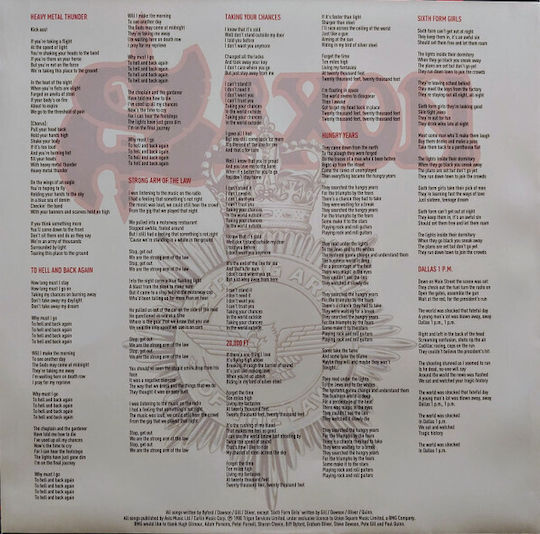Saxon Strong Arm Law Vinyl