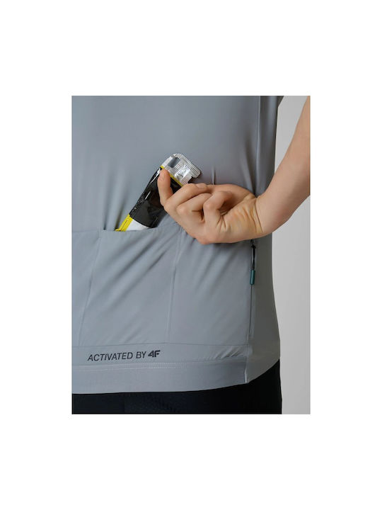4F Herren Kurze Ärmel Fahrradtrikot Mountain Bike
