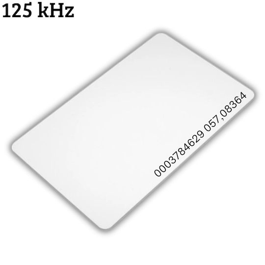 Em-22 Card De Acces Rfid Unique 125 Khz