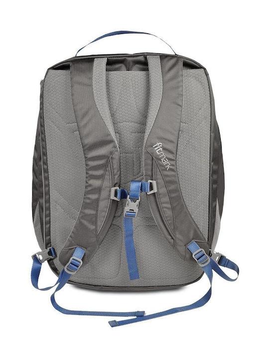 Fitmark Schultertasche für Fitnessstudio Grau
