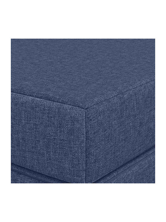 Πολυθρόνα Κρεβάτι Μπλε 120x67x45cm