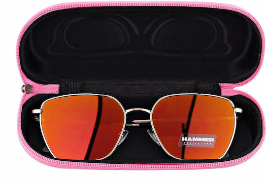 Pink Zipper Glasses Case Et-120a