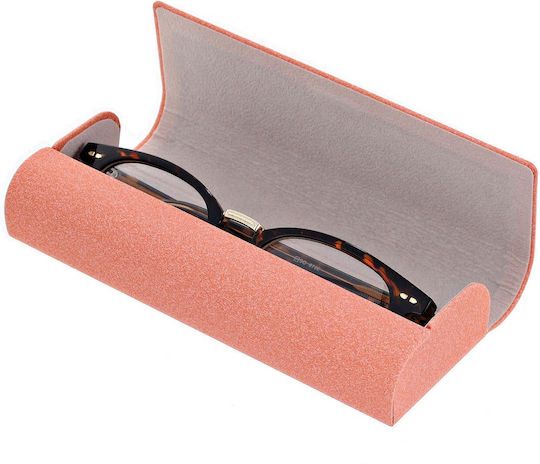 Brillentasche Hart mit Magnetischem Verschluss Orange