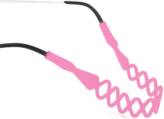 Stylion Geflochtenes Brillenarmband Rosa