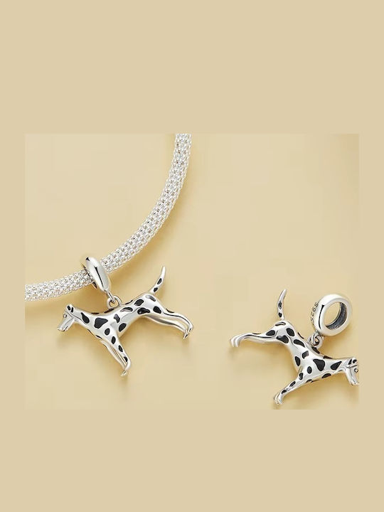 Pandora Charms Anhänger Dalmatiner Hund Silber 925 Charms Trusky