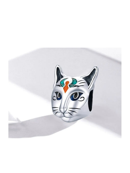 Pandora Hängende Charms Anhänger Charms Ägyptische Katze 925 Silber Charms Trusky