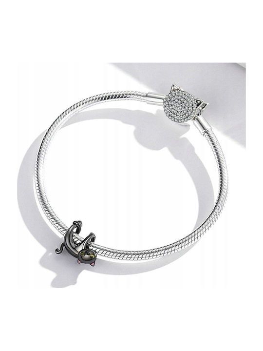 Pandora Charms Pendant Charms Black Cat