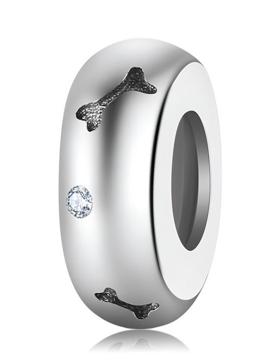 Pandora Charmuri Atârnate Pandantiv Stopper Os De Câine Argint 925 Charmuri Trusky