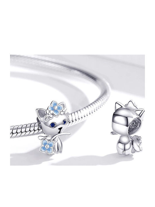 Pandora Charms Cat Pendant Charms 925 Silver
