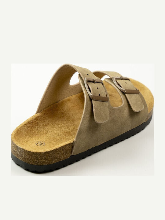 Kinder Flip-Flops Slides Beiges