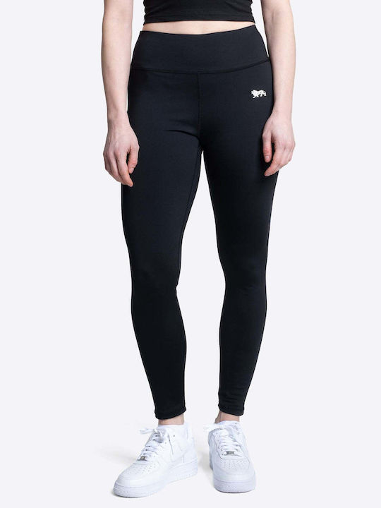 Damen Leggings Training Schwarz/Ecru