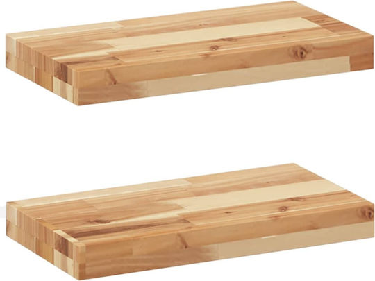 Wall Shelves (2 Pieces) 60x20x4 cm Wall Shelves (2 Pieces) 60x20x4 cm