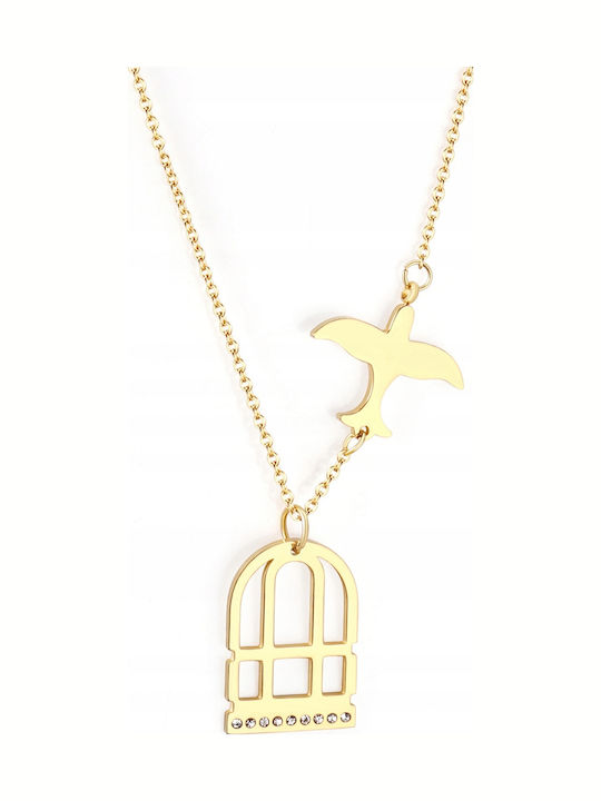 Gold Halskette Kette Edelstahl Kostenlos Vogel