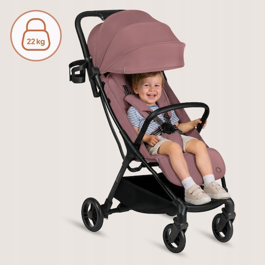 Lionelo Agia Καρότσι Μωρού Kατάλληλο από 6+ Mηνών Pink Mauve 7.3kg