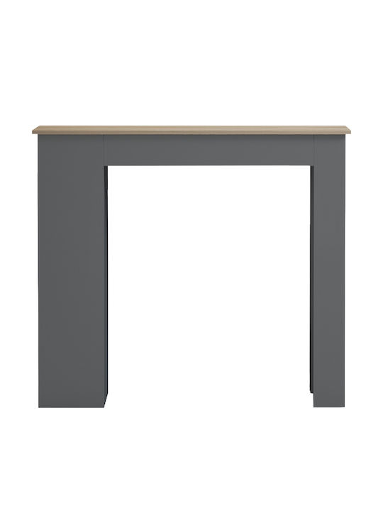 Riff Bar Table Wooden Anthracite 120x55x105cm