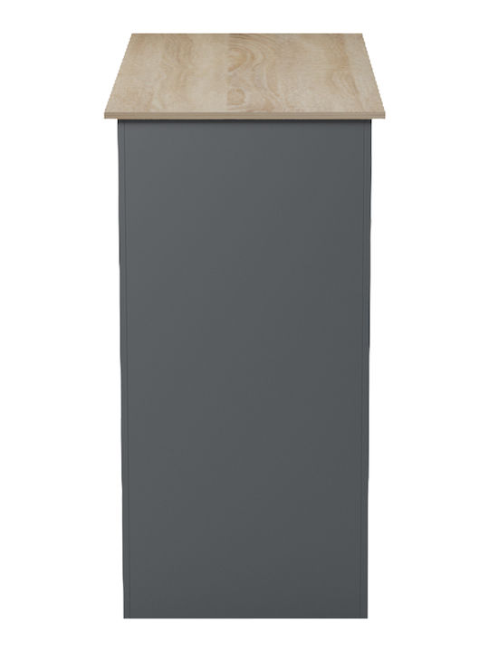 Riff Bar Table Wooden Anthracite 120x55x105cm