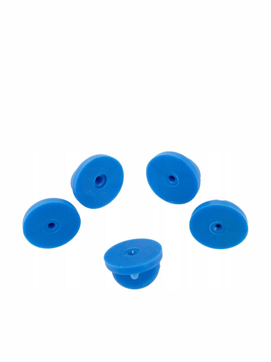 Pinets Blaue Gummipin-Klammer 5 Stück