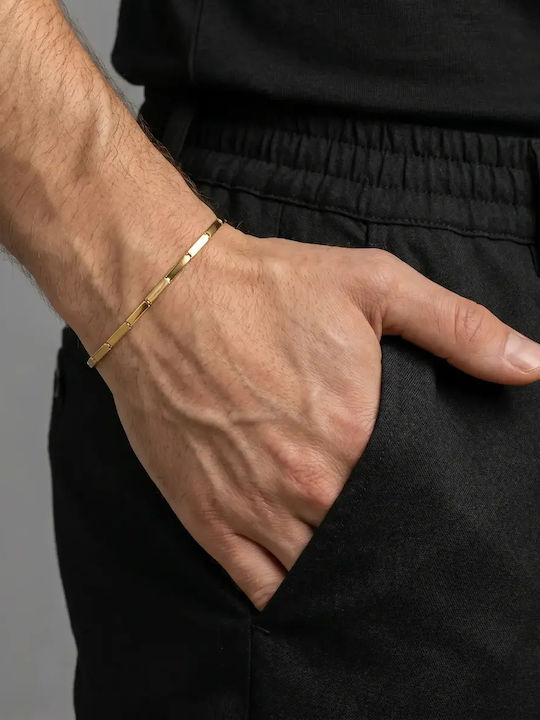 Men's Bracelet Made of 9K Gold