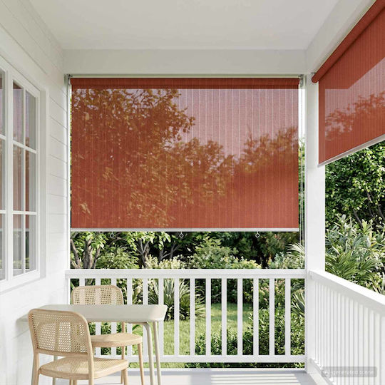 vidaXL Roller Blinds Partial Blackout Orange W160xH140cm 42035991