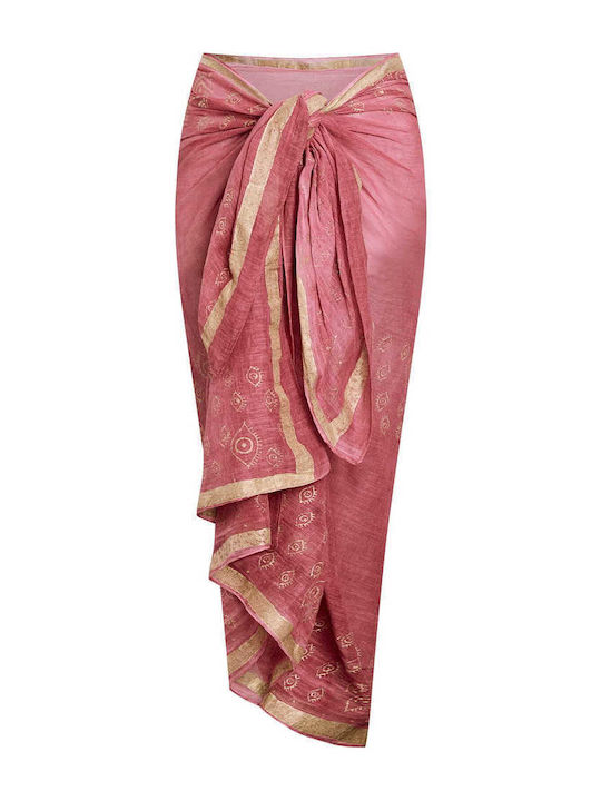Celestino Women's Pareo With Metallic Cherry Details