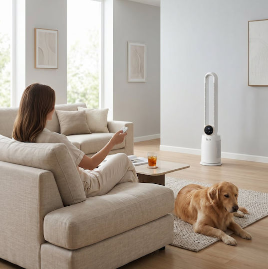 Izzy IZ-9046 Bladeless Fan 60W With Remote Control Copper