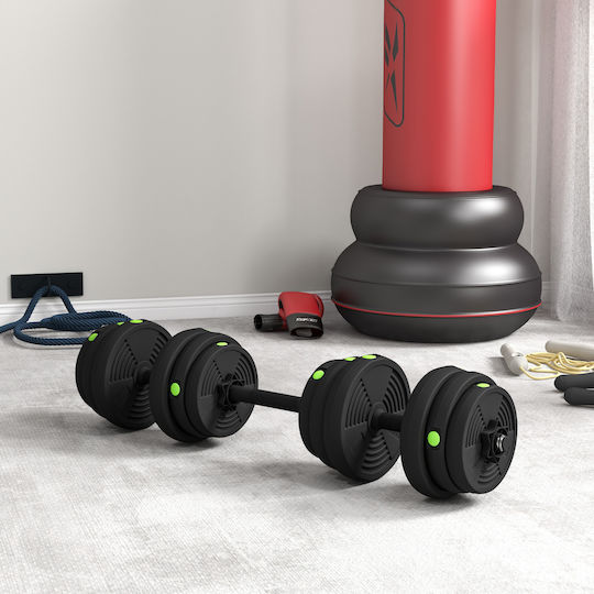 Adjustable Dumbbell Set with Bar 25kg