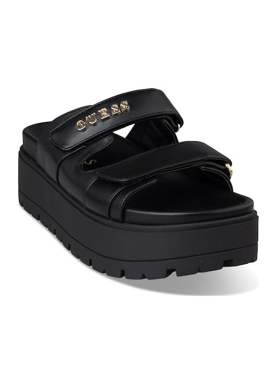 Sommer Damenplattformen Schwarze