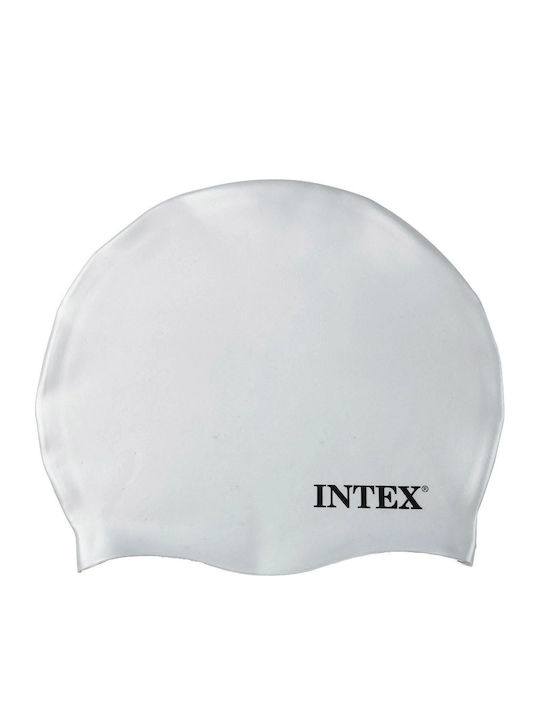 Intex Σκουφάκι Κολύμβησης Ενηλίκων από Σιλικόνη Μαύρο